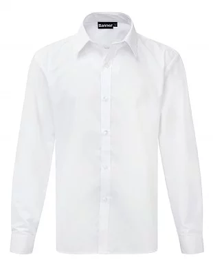 Banner Boys Twinpack Slimfit Long Sleeve Shirt - 1VL